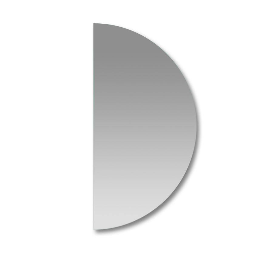 25080_PURE HALFMOON AMIRRO ZRCADLO S LESTENOU HRANOU PULKRUH